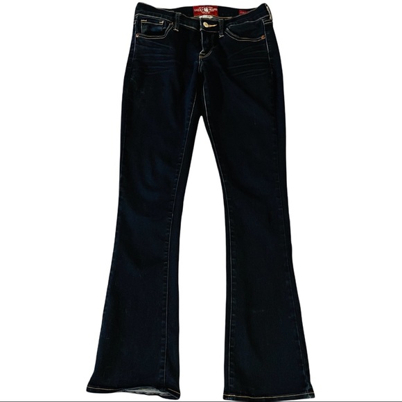 Lucky Brand Denim - Vintage Lucky Brand Charlie Baby Boot Jeans 26 2 Stretch Wide Leg low rise Y2K